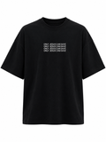 ONLY JESUS TSHIRT - BLACK OVERSIZED BOX TEE