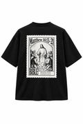 MULTIPLICATION TEE - BLACK DROP CROP TEE