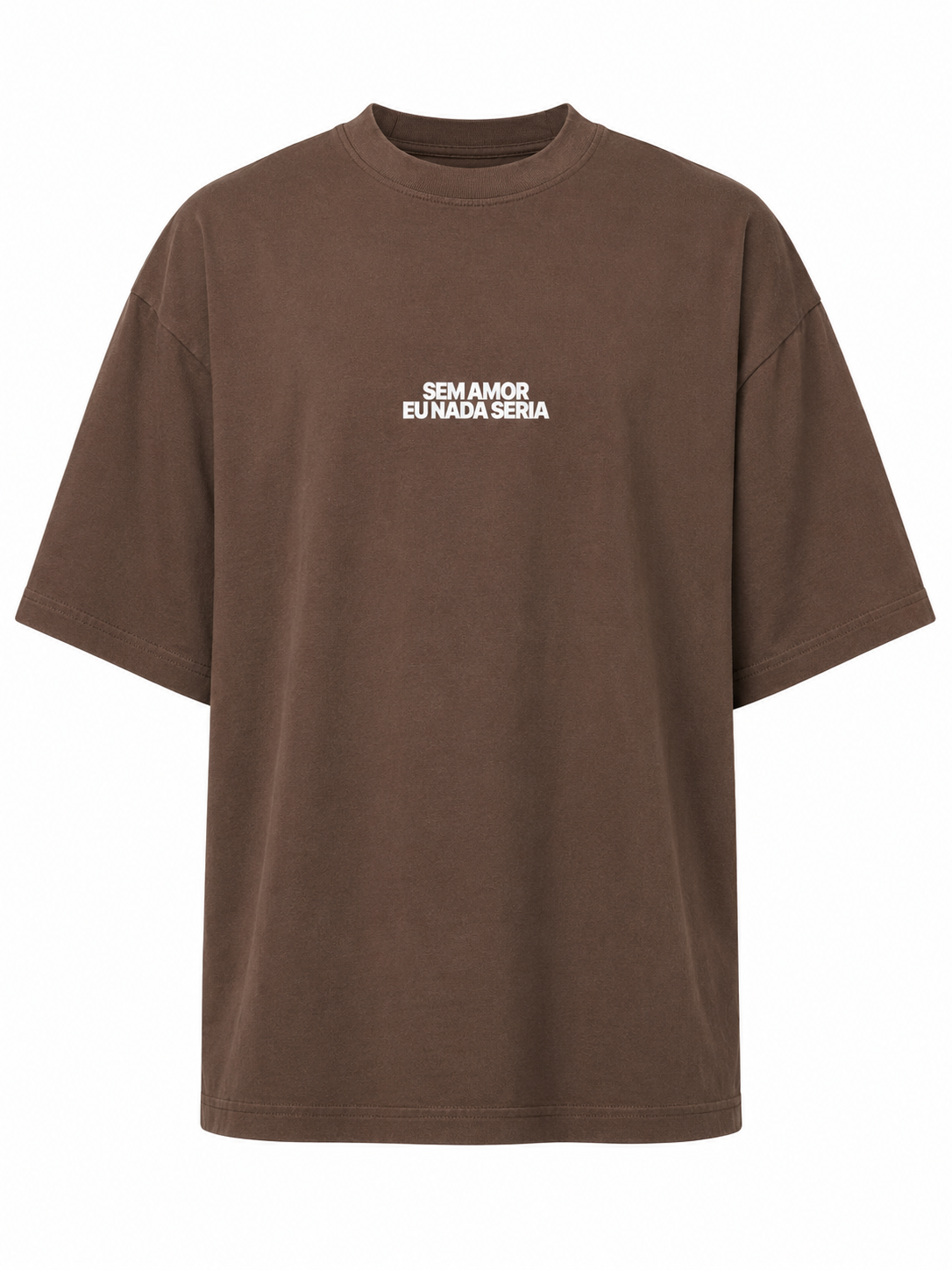 AMOR TSHIRT - VINTAGE BROWN