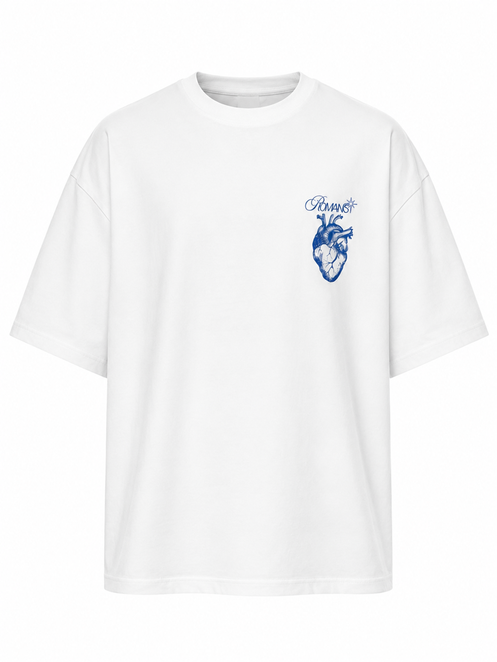 ROMANS 10:9 TSHIRT - WHITE DROP CROP TEE